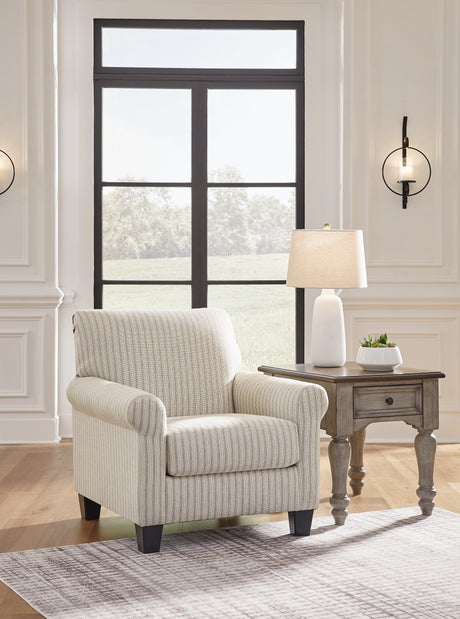 Furniture City Houma - Ashley Furniture - Valerani Living Room - Chair / Sandstone - 3570220