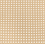 Lanewood Open Cane Webbing Metal Eastern King Bed White