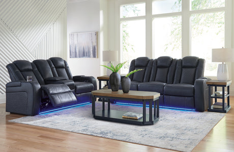 Furniture City Houma - Ashley Furniture - Fyne-Dyme Power Reclining Sofa, Loveseat and Recliner - Power Reclining Sofa, Loveseat and Recliner - 36603U2
