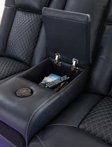 Fyne-Dyme Power Reclining Sofa, Loveseat and Recliner