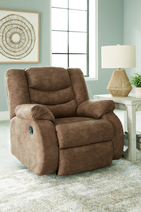 Furniture City Houma - Ashley Furniture - Partymate Living Room - Rocker Recliner / Brindle - 3690225