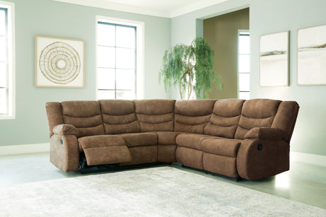 Furniture City Houma - Ashley Furniture - Partymate Sectional - 2-Piece Reclining Sectional / Slate - 36903S2