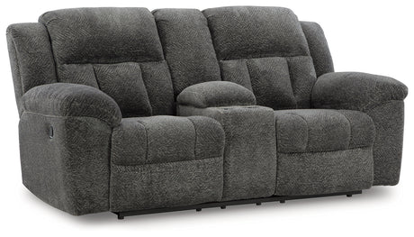 Frohn Reclining Loveseat with Console