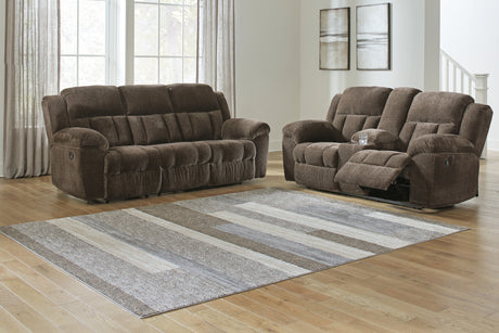 Furniture City Houma - Ashley Furniture - Frohn Reclining Sofa and Loveseat - Reclining Sofa and Loveseat - 37407U1