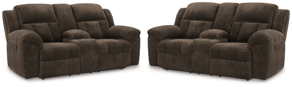 Furniture City Houma - Ashley Furniture - Frohn Set of 2 Reclining Loveseats - Set of 2 Reclining Loveseats - 37407U5