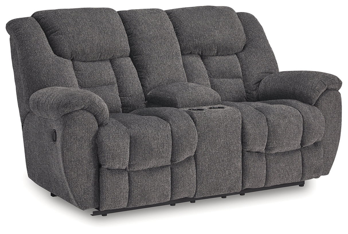 Foreside Reclining Sofa and Loveseat