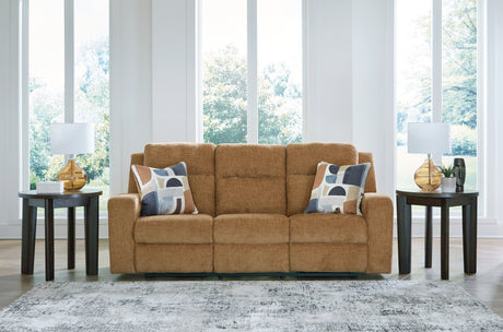 Furniture City Houma - Ashley Furniture - Kanlow Reclining Sofa - Reclining Sofa / Honey - 3860588