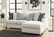 Furniture City Houma - Ashley Furniture - Huntsworth 2-Piece Sectional with Chaise - 2-Piece Sectional with Chaise / Dove Gray - 39702S2