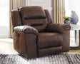 Furniture City Houma - Ashley Furniture - Stoneland Power Recliner - Power Rocker Recliner / Chocolate - 3990498