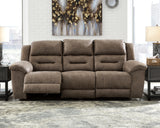 Stoneland Power Reclining Sofa and Manual Recliner