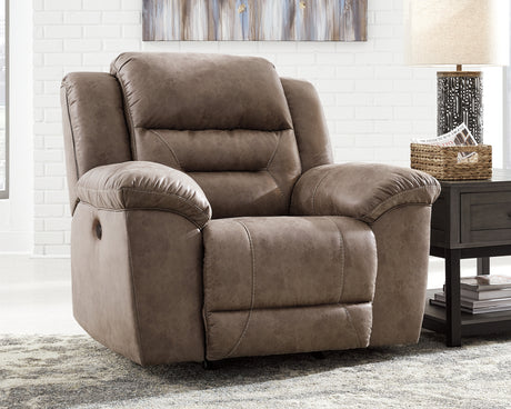 Furniture City Houma - Ashley Furniture - Stoneland Power Recliner - Power Rocker Recliner - 3990598