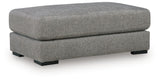 Creston Heights - Oversized Accent Ottoman - Smolder