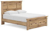 Makidern - Panel Storage Bed