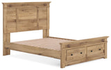 Makidern - Panel Storage Bed