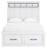 Ashbryn - Panel Storage Bed