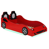 Furniture City Houma - Coaster - Cruiser Wood Twin LED Race Car Bed Red - 400479