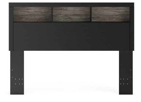 Broachmyn - Lighted Bookcase Headboard