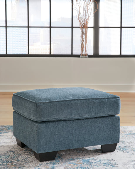 Furniture City Houma - Ashley Furniture - Cashton Ottoman - Ottoman / Blue - 4060514
