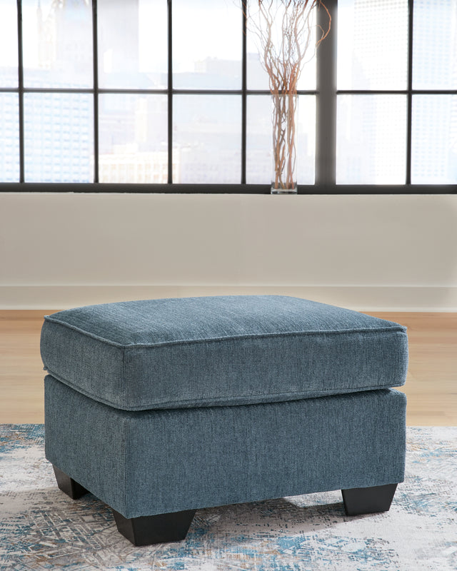 Furniture City Houma - Ashley Furniture - Cashton Ottoman - Ottoman / Blue - 4060514