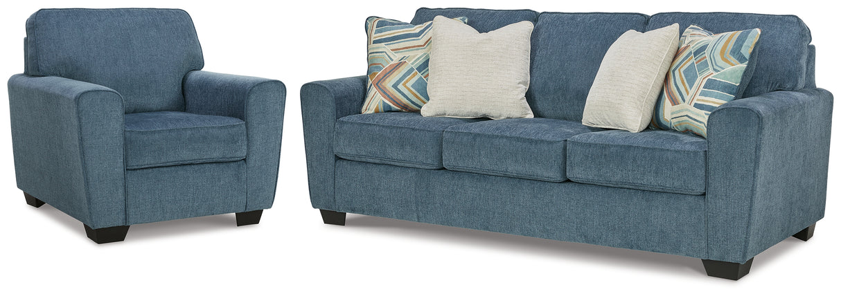 Furniture City Houma - Ashley Furniture - Cashton Queen Sofa Sleeper and Chair - Queen Sofa Sleeper and Chair - 40605U7