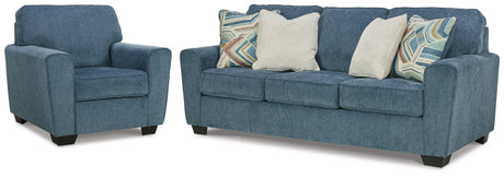 Furniture City Houma - Ashley Furniture - Cashton Queen Sofa Sleeper and Chair - Queen Sofa Sleeper and Chair - 40605U7