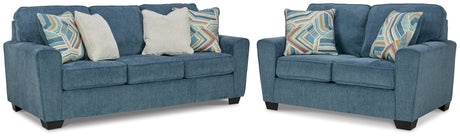 Furniture City Houma - Ashley Furniture - Cashton Queen Sofa Sleeper and Loveseat - Queen Sofa Sleeper and Loveseat - 40605U4