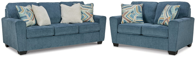 Furniture City Houma - Ashley Furniture - Cashton Queen Sofa Sleeper and Loveseat - Queen Sofa Sleeper and Loveseat - 40605U4