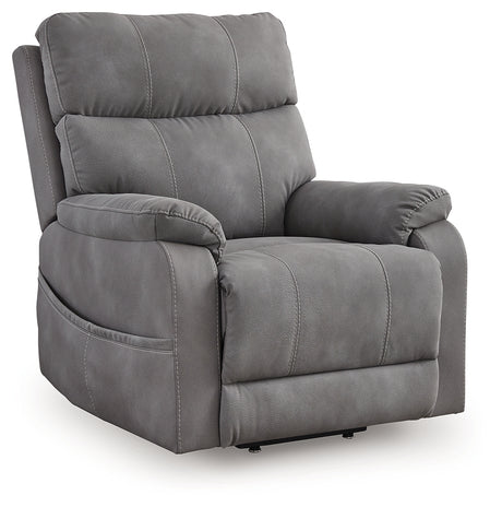 Furniture City Houma - Ashley Furniture - Next-Gen Durapella Power Lift Recliner - Power Lift Recliner / Sand - 4070912