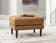 Furniture City Houma - Ashley Furniture - Telora Ottoman - Ottoman / Caramel - 4100214