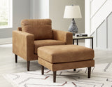 Furniture City Houma - Ashley Furniture - Telora Chair and Ottoman - Chair and Ottoman - 41002U2