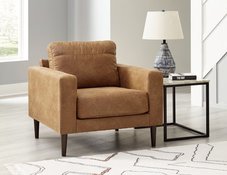 Furniture City Houma - Ashley Furniture - Telora Chair - Chair / Caramel - 4100220