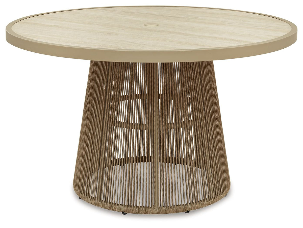 Orchard Beach - Outdoor Dining Table - Beige