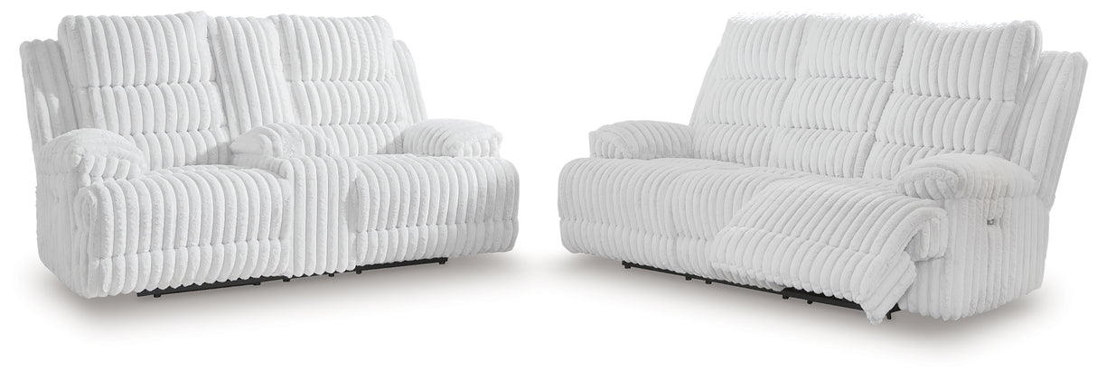 Rhines Falls Power Reclining Sofa and Loveseat