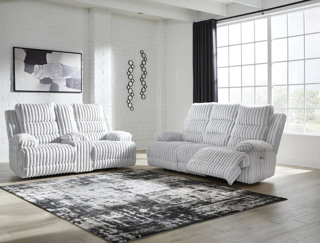 Furniture City Houma - Ashley Furniture - Rhines Falls Power Reclining Sofa and Loveseat - Power Reclining Sofa and Loveseat - PC42804U1
