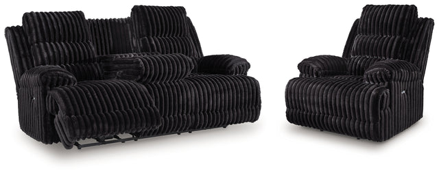 Furniture City Houma - Ashley Furniture - Rhine Falls Power Reclining Sofa and Power Recliner - Power Reclining Sofa and Power Recliner - PC42805U2