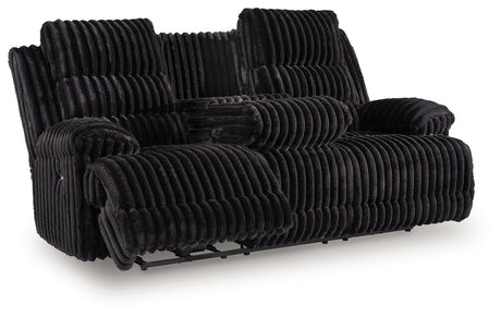 Rhine Falls Power Reclining Sofa with Drop Down Table