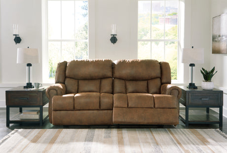 Furniture City Houma - Ashley Furniture - Boothbay Reclining Sofa - 2 Seat Reclining Sofa / Auburn - 4470481