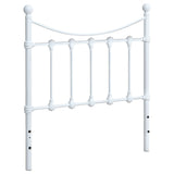 Furniture City Houma - Coaster - Marie Metal Twin Open Frame Headboard White - 450101T