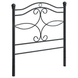 Furniture City Houma - Coaster - Callie Metal Twin Open Frame Headboard Matte Black - 450102T