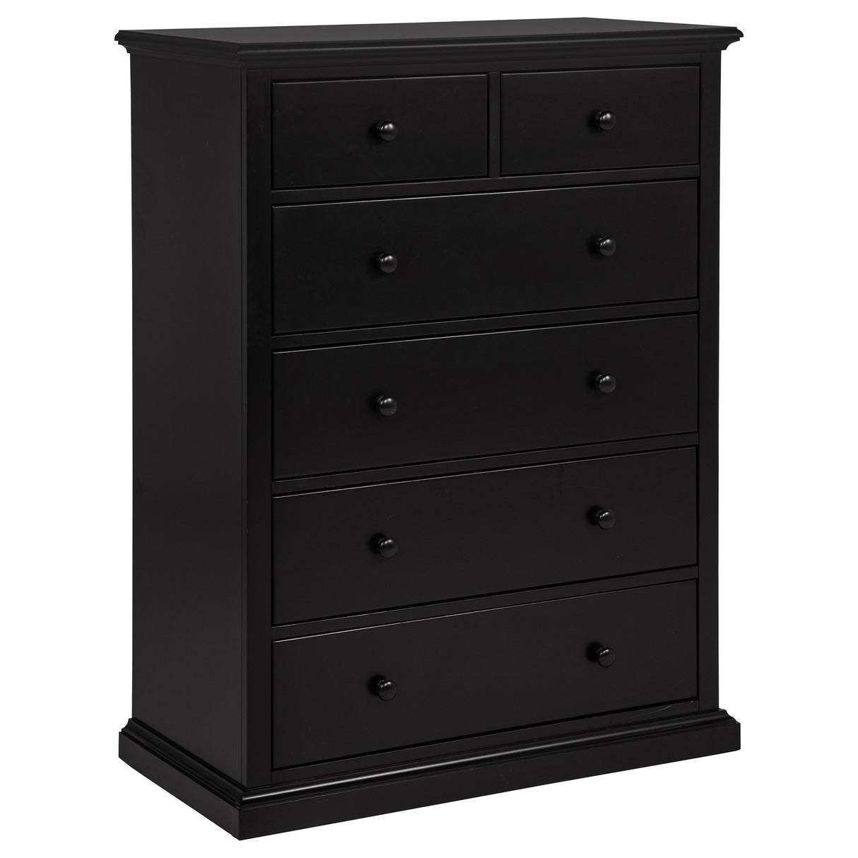 Furniture City Houma - Coaster - Sumerlin 6-drawer Bedroom Chest of Drawers Black - 460595BLK