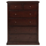 Sumerlin 6-drawer Bedroom Chest of Drawers Cappuccino