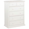 Furniture City Houma - Coaster - Sumerlin 6-drawer Bedroom Chest of Drawers White - 460595WHT