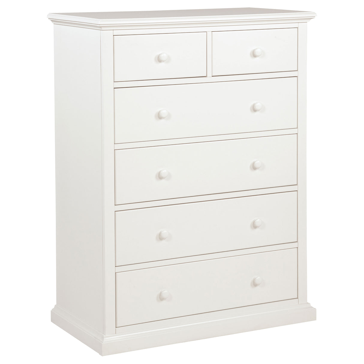 Furniture City Houma - Coaster - Sumerlin 6-drawer Bedroom Chest of Drawers White - 460595WHT
