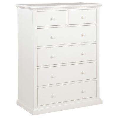 Furniture City Houma - Coaster - Sumerlin 6-drawer Bedroom Chest of Drawers White - 460595WHT