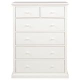 Sumerlin 6-drawer Bedroom Chest of Drawers White