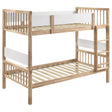 Furniture City Houma - Coaster - Dakota Wood Twin Over Twin Bunk Bed Natural - 461171
