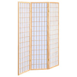 Furniture City Houma - Coaster - Carrie 3-Panel Room Divider Folding Shoji Screen Natural - 4621