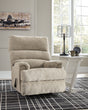 Furniture City Houma - Ashley Furniture - Man Fort Living Room - Rocker Recliner / Graphite - 4660525