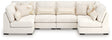 Furniture City Houma - Ashley Furniture - Donelson Creek 6-Piece Sectional - 6-Piece Sectional / Vanilla - 48002S3