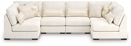 Furniture City Houma - Ashley Furniture - Donelson Creek 6-Piece Sectional - 6-Piece Sectional / Vanilla - 48002S3